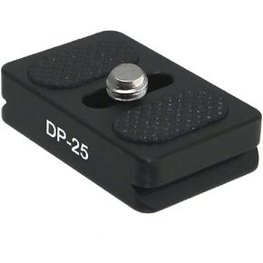 Desmond P-25 25mm QR Lens / Camera Body Plate Arca Compatible & D-Ring P25 DP-25