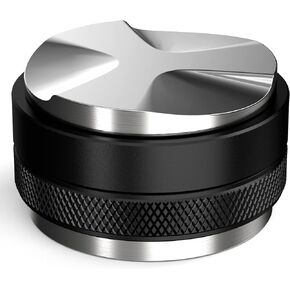51mm Coffee Distributor/Leveler,Dual Head Espresso Hand Tamper,Fits 51mm Delonghi Portafilters,Adjustable Depth