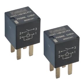 2Pcs HU5T-14B192-FFA 12VDC 20A Automotive Relay 4Pins