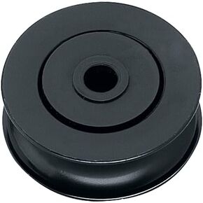 HARKEN Sheave, Delrin Black, Ball Bearing; Od 1 1/2", Id 1/4", Width 9/16", Max Line 3/8" 265