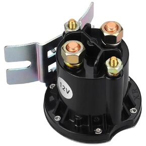 12v 4 Terminal Starter Solenoid Switch Relay for Trombetta 684-1251-212 684-1261-212 Current 150A Max 800A Replacement Power Seal DC Contactor for Yamaha G22 G23 G27 G28 G29 Golf Carts Dump Trailer