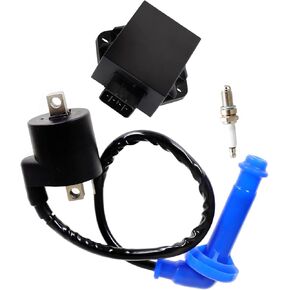 WFLNHB Ignition Coil Spark Plug CDI Replacement for Polaris Predator 500 2003-2004 3088053