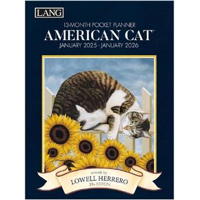 LANG American Cat™ 2025 Monthly Pocket Planner (25991003156)