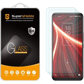 Supershieldz (2 Pack) Designed for TCL 10 5G UW Tempered Glass Screen Protector, Anti Scratch, Bubble Free