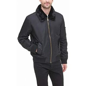 Tommy Hilfiger Men's Tommy Hilfiger Men's Laydown Removable Pile Collar Officer Jacket