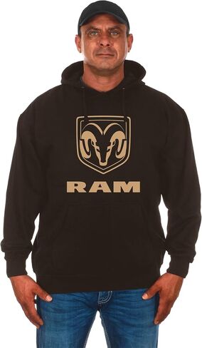 JH DESIGN GROUP Men's Dodge Ram Pullover Hoodie Sweatshirt in Saudi Arabia