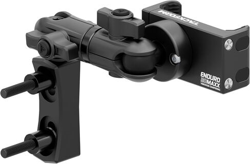 Tackform Black Motorcycle Perch/Brake/Clutch Reservoir Phone Mount - Vibration Dampening 20MAXX Spring Cradle | 3.5" Long Reach Arm | Aluminum | Compatible with Harley-Davidson, Gold Wing, More in Saudi Arabia