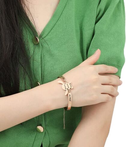 Stich Lilo Bracelet Ohana Bracelet Stich Jewelry Funny Cartoon Movie Fans Lover Bracelet Inspired Gifts in Kuwait