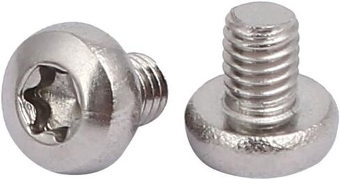uxcell M2x5mm 304 Stainless Steel Button Head Torx Socket Screws Fastener 50pcs in Saudi Arabia