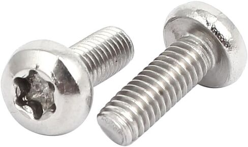 uxcell M2x5mm 304 Stainless Steel Button Head Torx Socket Screws Fastener 50pcs in Saudi Arabia