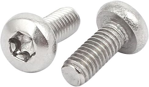 uxcell M2x5mm 304 Stainless Steel Button Head Torx Socket Screws Fastener 50pcs in Saudi Arabia