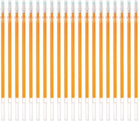 HARFINGTON Auto Disappearing Ink Pen Refills 100pcs 0.5mm Fabric Marker Pen Refill Magic Disappearing Ink Patchwork Marking Pens for Tailors Quilting Sewing Dressmaking, Red in Saudi Arabia