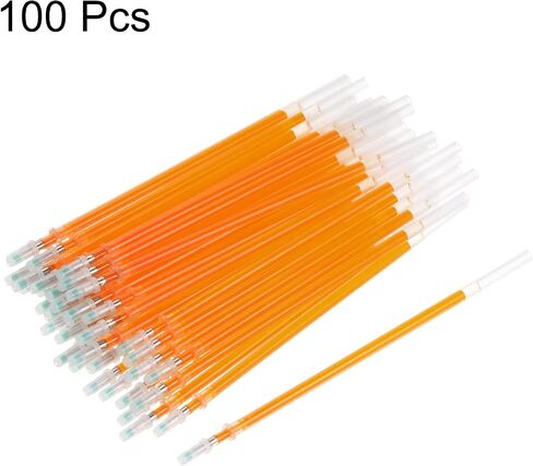 HARFINGTON Auto Disappearing Ink Pen Refills 100pcs 0.5mm Fabric Marker Pen Refill Magic Disappearing Ink Patchwork Marking Pens for Tailors Quilting Sewing Dressmaking, Red in Saudi Arabia