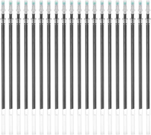 عبوات قلم حبر اختفاء تلقائي 100 قطعة 0.7 مم قلم تحديد النسيج إعادة تعبئة حبر سحري اختفاء أقلام تحديد مرقع للخياطين وخياطة اللحف، أصفر in Kuwait