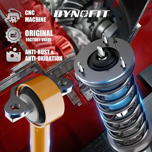 مجموعة أدوات التسوية الأمامية Dynofit للطرق الوعرة مقاس 1 بوصة متوافقة مع 2021+ Bronco 2wd 4wd، مجموعة رفع تعليق فاصل أمامي مقاس 1 بوصة، مطلية بمسحوق أسود in Kuwait