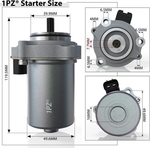 1PZ BL6-OU7 استبدال محرك التحكم في نقل الطاقة لهوندا TRX420 FourTrax Rancher TRX500 فورمان بايونير 500 1000 2007-2021 31300-HP5-601 430-58007 CMU0004 in Saudi Arabia