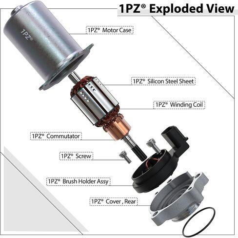 1PZ BL6-OU7 استبدال محرك التحكم في نقل الطاقة لهوندا TRX420 FourTrax Rancher TRX500 فورمان بايونير 500 1000 2007-2021 31300-HP5-601 430-58007 CMU0004 in Saudi Arabia