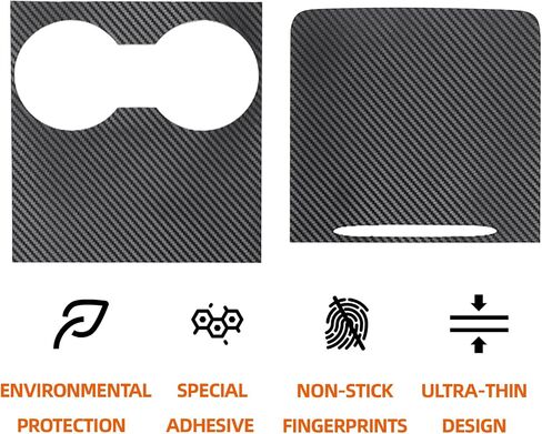 2021 2022 2023 for Tesla Model 3 Model Y Center Console Wrap Kit Console Cover Interior Decoration Wrap Kit for Tesla Accessories, White in Saudi Arabia