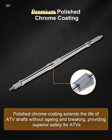 OCPTY Rear Wheel Axle fits for Yamaha YFM350FX Wolverine 350 in Saudi Arabia