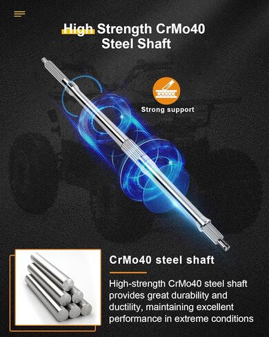 OCPTY Rear Wheel Axle fits for Yamaha YFM350FX Wolverine 350 in Saudi Arabia