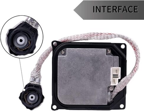 Xenon HID Ballast Headlight Control Unit Compatible with Lexus IS250, LS460, Toyota Prius, Auris, Avalon, Estima Replace Part Number KDLT003 85967-52020 DDLT003 in Kuwait