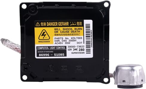 Xenon HID Ballast Headlight Control Unit Compatible with Lexus IS250, LS460, Toyota Prius, Auris, Avalon, Estima Replace Part Number KDLT003 85967-52020 DDLT003 in Kuwait