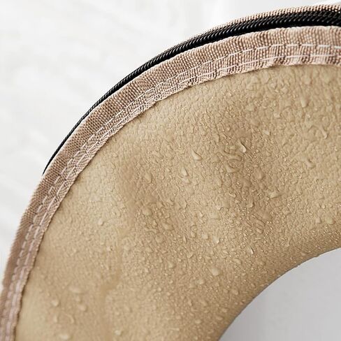 قطعتان من غطاء مقعد المرحاض الناعم للحمام السميك مع مقبض وغطاء غطاء المرحاض وسادة ناعمة وسميكة وقابلة للغسل تناسب جميع مقاعد المراحيض البيضاوية in Kuwait