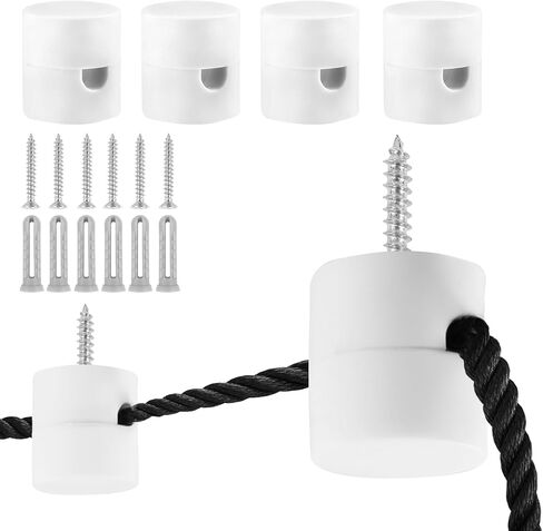 6 عبوات من خطافات غنيمة للسقف، خطاف غنيمة معلق، خطاف تعليق كبير للسقف، خطافات سقف حديثة لضوء غنيمة مع نوعين من البراغي in Kuwait