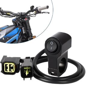 LED Headlight Kill Switch for Talaria Sting R MX4 Plug and Play Head Light Switch Aluminum Durable Alloy Water-Resistant Handlebar Light Switch