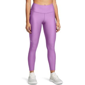 Under Armour Womens HeatGear Armour High Waisted Ankle No-Slip Leggings, (560) Provence Purple / / Purple Ace, Medium Short