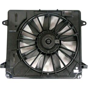 Agility Auto Parts 6022111 Dual Radiator and Condenser Fan Assembly for 2007-2011 Jeep-Wrangler