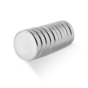 Rare Earth Magnets Disc 20x5mm, Round Neodymium Iron Born Magnet,Magnetic Blocks for DIY Handcraft Science Trial, Pack of 10
