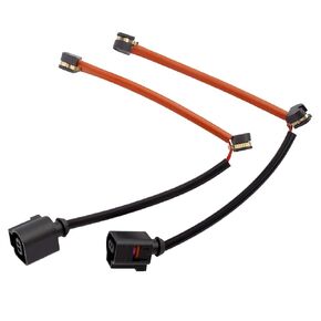 BOXI 2pcs Rear Brake Pad Wear Sensor Compatible for Audi Q7 2007-2015 / for Porsche Cayenne 2003-2010 / for Volkswagen Touareg 2004-2010 | Replace# 7L0 907 637 C,7L0 907 637 B