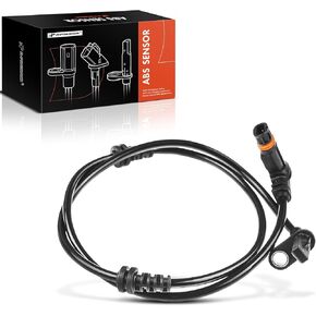 A-Premium Front ABS Wheel Speed Sensor - Compatible with Mercedes-Benz Models - W204 Series C300 2008-2009, X204 Series GLK350 2010-2011 - Front Driver or Passenger Side, Replaces 2049053105