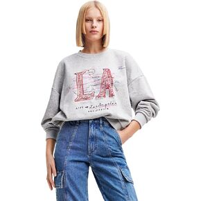 Desigual Women's Woman Knit Sweat Long Sleeve