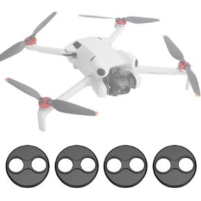 CAPART Upgraded CNC Aluminum Motor Cover for DJI Mini 4 Pro/Mini 3 Pro/Mini 3 / Mini SE/Mavic Mini Dorne Accessories, Motor Protector Dustproof Splashproof (Black) in Saudi Arabia