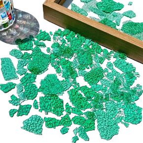 رقائق الزجاج المتدرج الأزرق بلاط الفسيفساء للحرف الفنية، حزمة قيمة 3.5oz بلاط الزجاج الملون لمشاريع صنع الفسيفساء in Kuwait