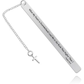 Christian Gifts for Women Bible Verse Bookmark for Book Lovers Inspirational Religious Gifts for Godchild Son Daughter Teens Girls Prayers Motivational Gift Baptism Easter Birthday Christmas Gifts