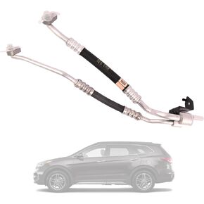 أنابيب المياه المبرد وأنبوب خرطوم تفريغ المبردات 97761-2W801 متوافق مع Hyundai Santa Fe 2013 2014 2015 2016 2017 2018 2019 استبدال 977612W800 مجموعة أنابيب مكيف الهواء in Saudi Arabia