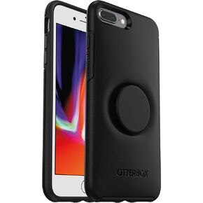 حافظة OtterBox + Pop Symmetry Series لهاتف iPhone 8 PLUS وiPhone 7 PLUS (فقط) عبوة البيع بالتجزئة - (أسود)