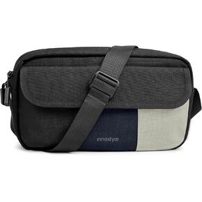 حقيبة كروس للنساء والرجال حقيبة كتف بحمالة كتف للسفر خفيفة الوزن ومقاومة للماء مع حزام قابل للتعديل للحمل اليومي حقيبة كاجوال للعمل غير الرسمي وصالة الألعاب الرياضية in Kuwait