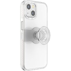 PopSockets: iPhone 13 Case with Phone Grip and Slide, Phone Case for iPhone 13 - Black