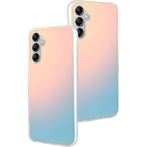 AIGOMARA Designed for Samsung Galaxy S23 Ultra Case [Compatible with Magsafe] [Fluorescent Iridescent Color] Slim Shockproof Translucent Matte Protective Phone Case for Women Girls 6.8 Inch