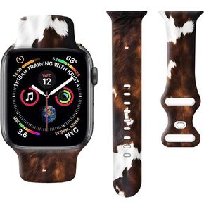 wumswuCompatible with iWatch Band 38mm 40mm 41mm 42mm 44mm 45mm 49mm for Women Girl, Cute Fadeless Replacement Strap for iWatch SE Series 9 8 7 6 5 4 3 2 1 Ultra