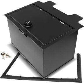 A-Premium Center Console Safe Box Compatible with Chevrolet Silverado 1500 2019-2022 Silverado 1500 LTD 2022 GMC Sierra 1500 2019-2022