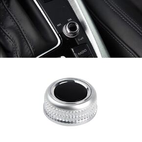 Xotic Tech Center Console MMI Multimedia Volume Adjust Control Knob, Compatible with Audi A4 RS4 Avant/Quattro 2013-2016, A5 S5 2008-2016,Q5 2010-2017, RS5 2012-2015, SQ5 2014-2017