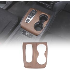 Central Control Gear Shift Panel Cover Trim for Honda Pilot 2016-2022/ Ridgeline 2020-2023/ Passport 2019-2023, Front Center Console Cup Holder Trim Frame Sticker, ABS (Blue)