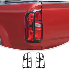 Linskip Tail Light Cover Compatible with Chevrolet Colorado 2014 2015 2016 2017 2018 2019 2020 2021 2022, Rear Lamp Bezel Decor for Chevy Colorado Exterior Accessories(black carbon fiber)