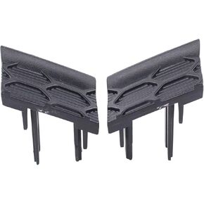 NewYall Pack of 2 Left and Right Headlamp Headlight Washer Cover Bezel