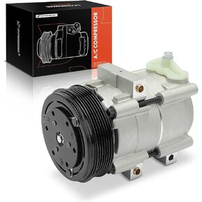 A-Premium Air Conditioner AC Compressor with Clutch Compatible with Ford Contour 1995-2000, Escape 2001-2007 & Mazda Tribute 2001-2006 & More